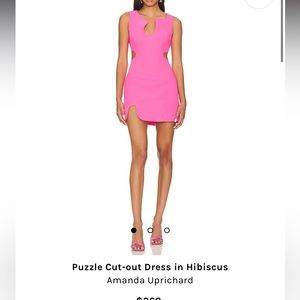 Amanda uprichard cut out puzzle dress